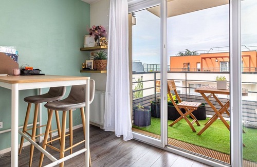 Livry-Gargan Apartamento | GuestReady - Tranquil stay with a balcony