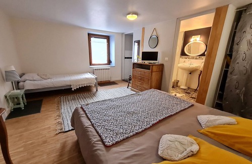 Raon-les-Leau Cama Y Desayuno | Guestroom Raon-lès-Leau, studio flat, 3 persons