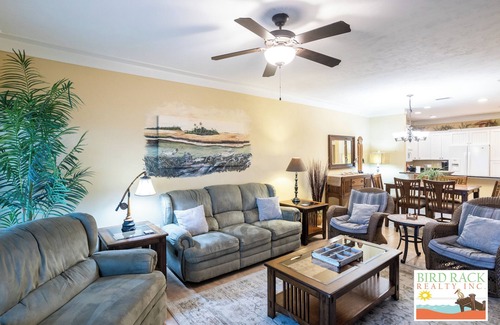 Steinhatchee Villa | Gulf Breeze Condo #203- Private Boat Ramp and Slip! WiFi! Overlooking the gulf!