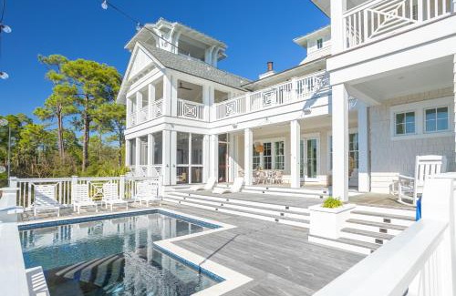 WaterSound Beach Casa | Gulf Bridge by Stay on 30A- Pool, Bikes, Golf Cart