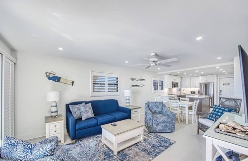 Sanibel Condominio | Frente al golfo Condo, de 25 pies de la playa, bicicletas gratis