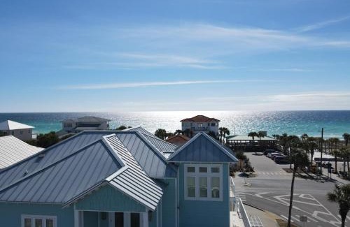 Crystal Shores Casa | Gulf views, steps to beach, Pool, Walk To Dining