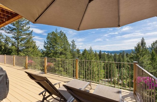 Somers Casa | Gundy's Getaway Lake & Mt Views Upper at Flathead Lake Near Glacier Natl Pk