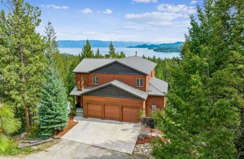 Somers Casa | Gundy's Getaway Lake & Mt Views Upper at Flathead Lake Near Glacier Natl Pk