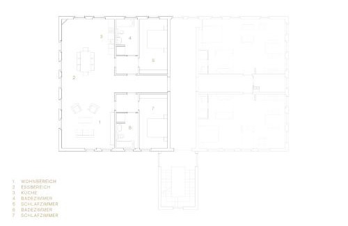 Poseritz Apartamento | Gutshaus Üselitz