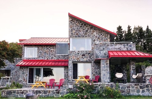 Isle aux Coudres Chalet De Esquí | Hôtel à la maison - Villa Rocca, vue sur le fleuve