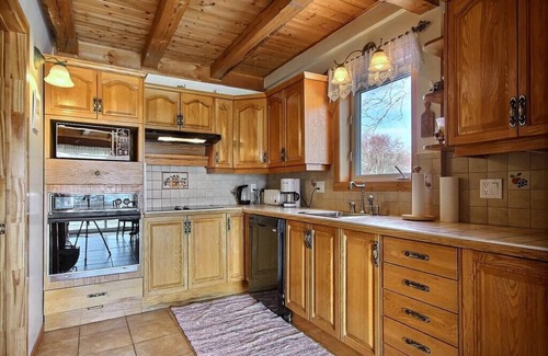 Baie-St-Paul Chalet De Esquí | Hôtel à la maison - Les Sabots du Nord avec spa