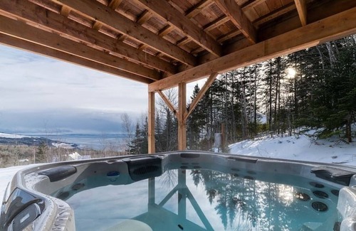 Saint-Joseph-de-la-Rive Chalet De Esquí | Hôtel à la maison - Vertigo, montagne, fleuve