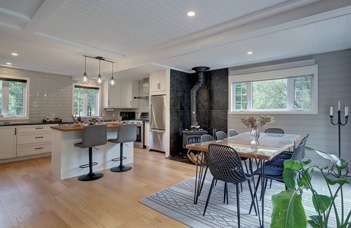 Potton Chalet De Esquí | Hôtel à la maison - La Maison Rouge