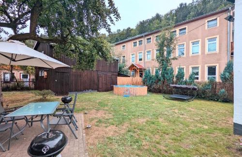 Sebnitz Apartamento | H2 - Urlaubsmagie - Garten, Pool, Terrasse, Grill
