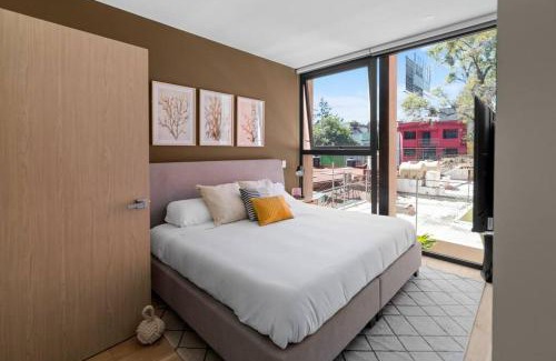 Escandón Apartamento | H4U l Amplio apartamento de lujo 2 Hab + Terraza privada