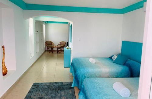 Colonia Meteorológico Apartamento | Habitación Amanecer Turquesa #2