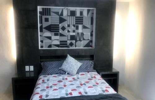 Gustavo A. Madero Apartamento | Habitación Donovan, confortable con baño privado