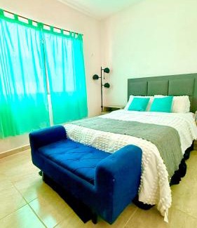 Veracruz Casa | Habitacion equipada de lujo matrimonial con clima en la querencia residencial con alberca
