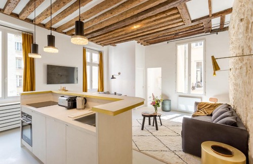 Arts-et-Metiers Apartamento | Habitat Parisien - 2BR-2BA - Marais - Hôtel de Ville