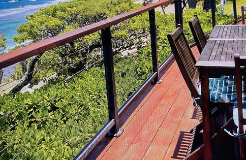 Wainiha Casa | Frente a la playa de Haena con impresionantes vistas panorámicas al océano - TVNC # 5134