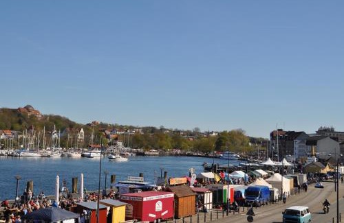 Flensburg Apartamento | Hafenblick vom Kapitänshaus