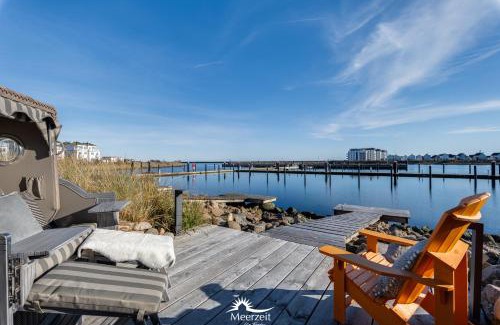 Olpenitz Casa | Hafenspaß - Sauna, Steg, Hafenblick, Kamin, Terrasse