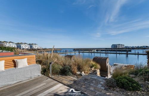 Olpenitz Casa | Hafenspaß - Sauna, Steg, Hafenblick, Kamin, Terrasse