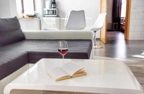 Monkebude Apartamento | Haff Ostseeferienhaus unteres Apartment