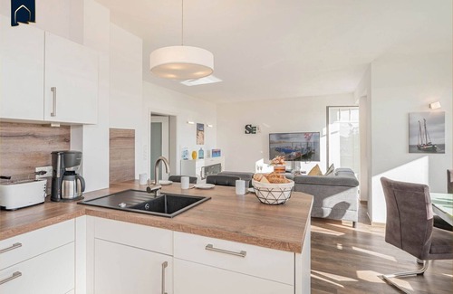 Ostvorpommern Apartamento | Haffblick - Fantastic vacation apartment with an exceptional view of the lagoon