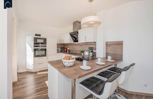 Ostvorpommern Apartamento | Haffblick - Fantastic vacation apartment with an exceptional view of the lagoon