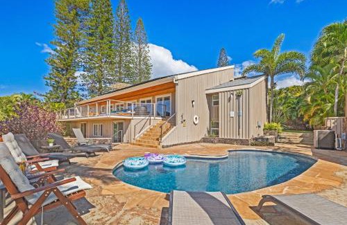 Kaanapali Casa | Hale Holokai at KAANAPALI VISTA-LUXURY Golf Course Ocean View Home 6 bedroom 3 bathroom-