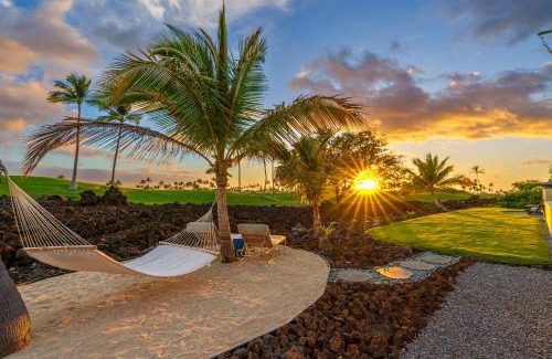 Kamuela Casa | Hale Mele 2 with Panoramic Golf Course View, private Pool, Hot Tub, Golf Cart and E-Bikes