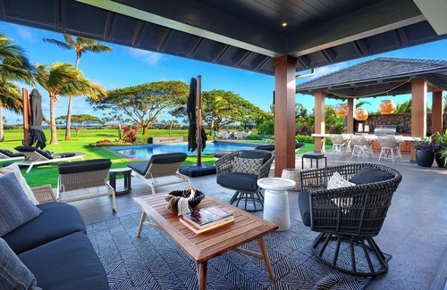 Poipu Casa | Hale Pakika at Kukui'ula: Exclusive 5BR Estate Private Pool, Golf & Ocean Vistas