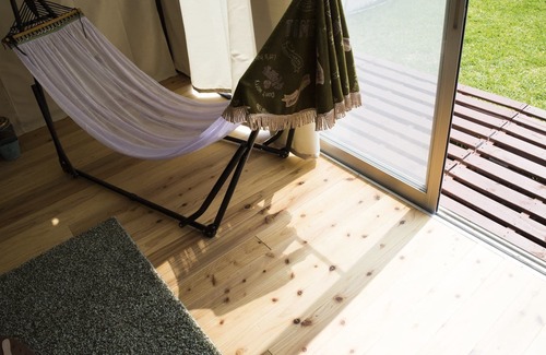 Wakugawa Alquiler De RV | Half Glamping Hoshioto