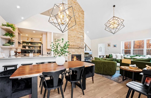 Gills Rock Casa | Halvø Home-Modern, Accessible, and Wooded Ellison Bay Retreat with Fireplace, BBQ and More!