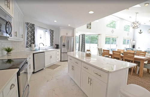 Quogue Casa | Hamptons Home in Quogue Village With Pool and Minutes From Beach