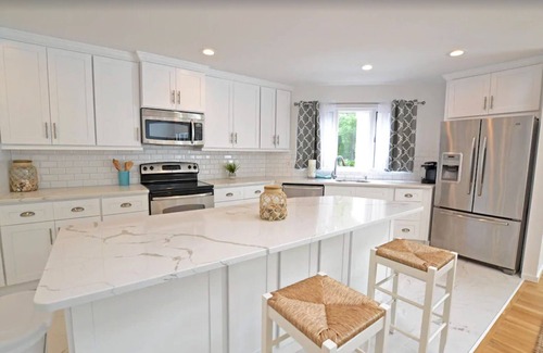 Quogue Casa | Hamptons Home in Quogue Village With Pool and Minutes From Beach