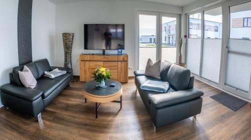 Schwerin Apartamento | Hangar 19 Superior Apartment mit Terrasse und Garten H1W2