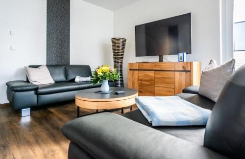 Schwerin Apartamento | Hangar 19 Superior Apartment mit Terrasse und Garten H1W2