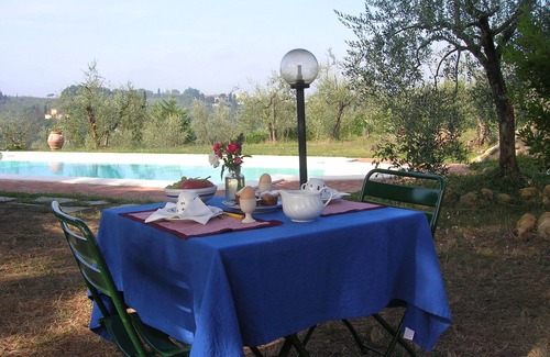 San Casciano in Val di Pesa Cabaña | Felices vacaciones en el Chianti, entre olivos y viñas, 35 min. Desde Florencia