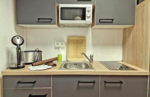 Connewitz Apartamento | HappySide Karli Loft 1- Parkplatz - WLAN - SmartTV