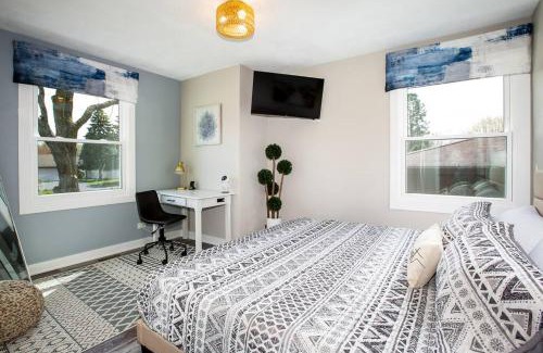 Winthrop Harbor Casa | Harbor Haven Game Room Gym