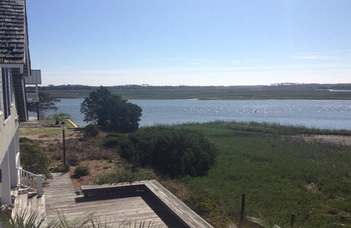 Bald Head Island Casa | Harbor Village Home en Bald Head Island, cerca de todo, con una vista espectacular