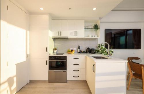 Auckland Central Business District Apartamento | Harbourfront Elegance with Carpark