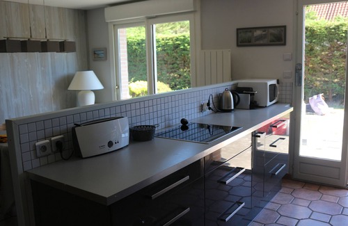 Hardelot-Plage Casa | HARDELOT Plage: casa de una planta cerca del centro y playa tranquila