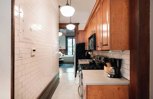 Central Park North Apartamento | Harlem Hideaway Parlor Apartamento