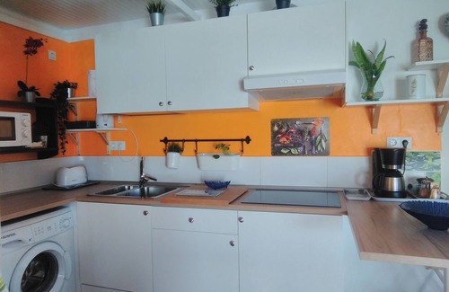 Caleta de Fuste Casa | Apto tipo loft, terraza vistas al mar, piscina comunitaria, wifi/parking free
