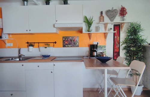 Caleta de Fuste Casa | Apto tipo loft, terraza vistas al mar, piscina comunitaria, wifi/parking free