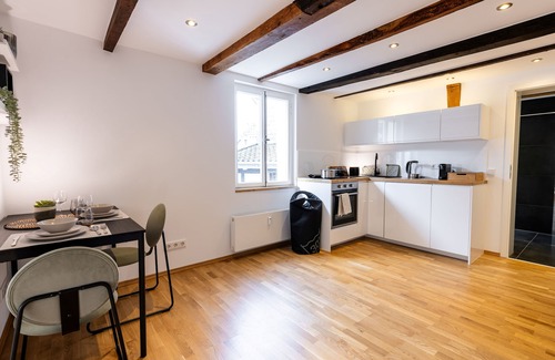 Hattingen Apartamento | Hattingen Fachwerk Boutique Apartment 1