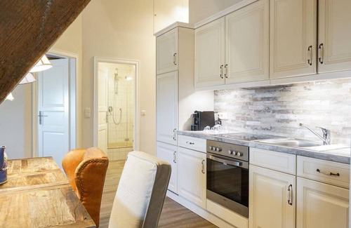 Tating Cabaña | Haubarg Ossenhoff Appartement Tenne