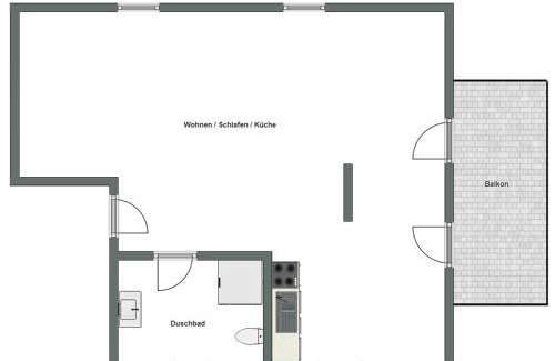Oberhavel Apartamento | Haus am Röblinsee - Ferienwohnungen in Fürstenberg