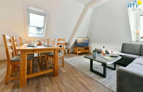 Wangerooge Apartamento | Haus Dünenrose Ferienwohnung Strandläufer