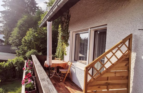Eppenschlag Apartamento | "Haus Daxberg" idyllisch gelegen im Bayerischen Wald - Ferienwohnung mit Zimmer Küche Bad