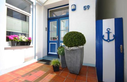 Warnemuende Apartamento | Haus der kurzen Wege